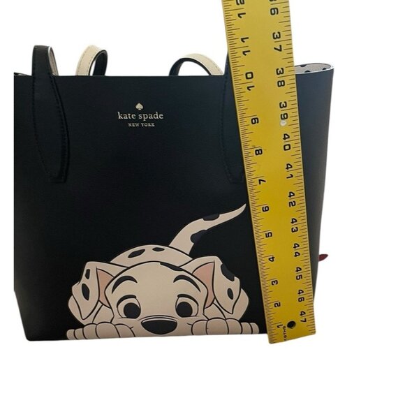 Kate Spade Disney X Kate Spade New York Small Dalmatians Tote Bag NWT - Picture 9 of 10